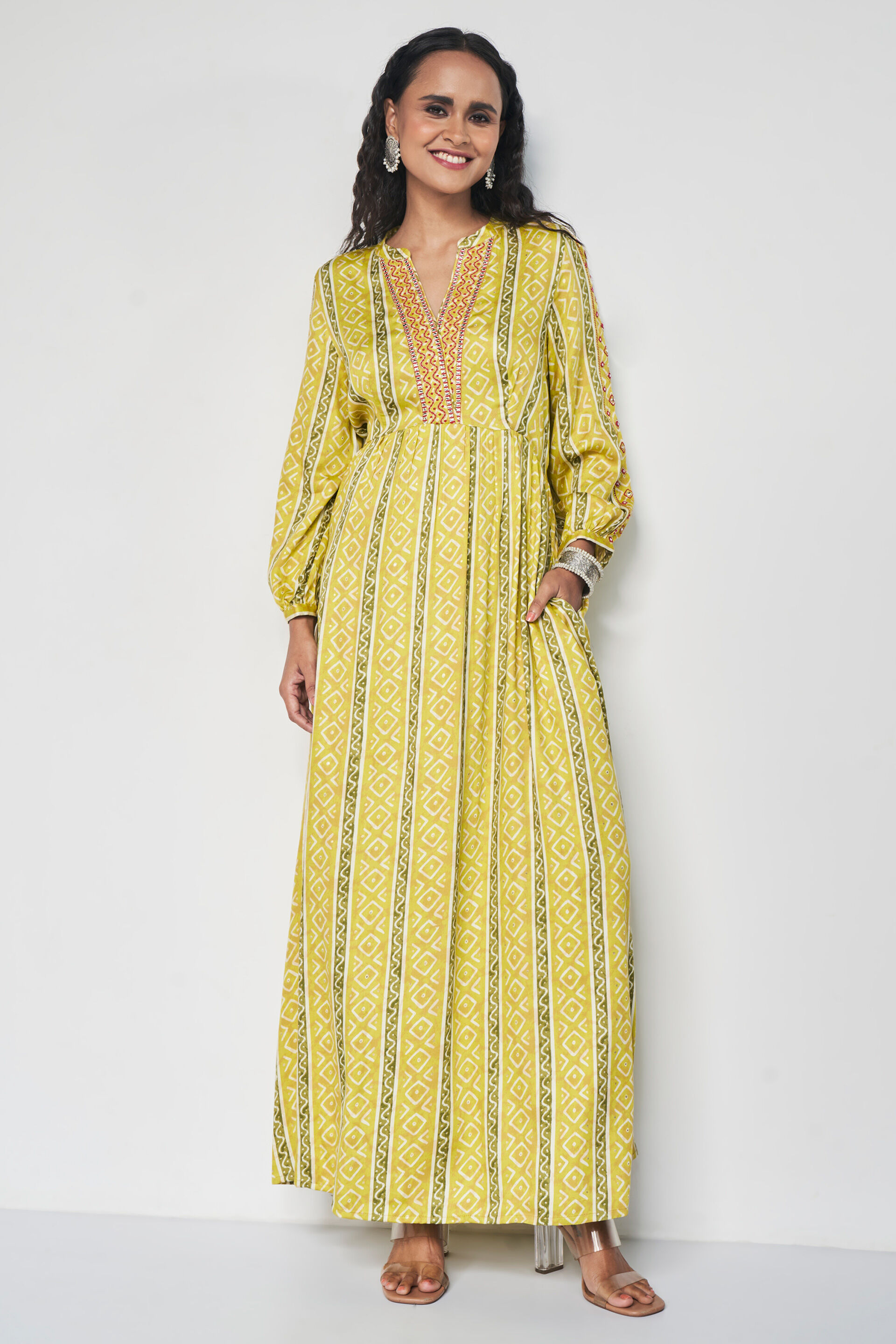 Global desi maxi top gowns